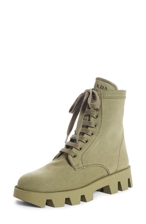 prada rocksand combat boots